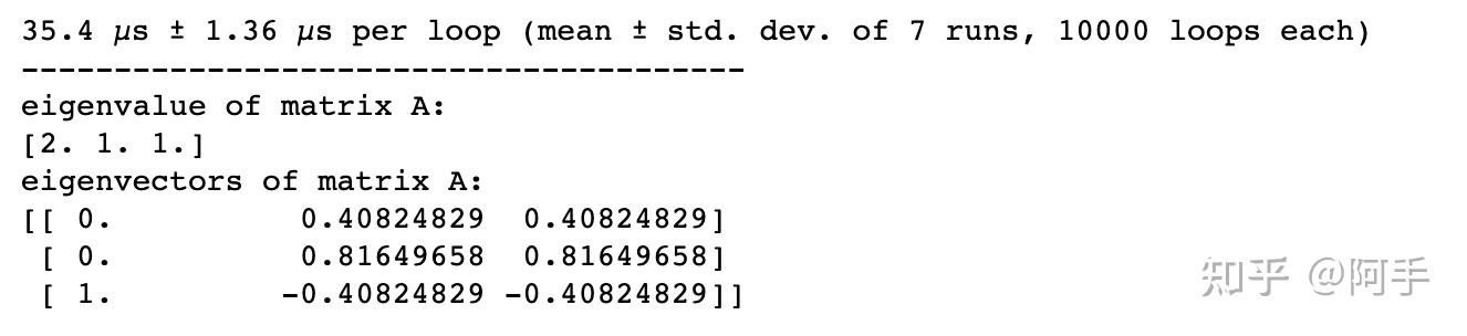 Python求解特征值与特征向量 - 知乎