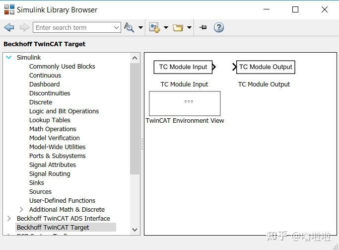 TwinCAT Target for Simulink使用教程 - 知乎