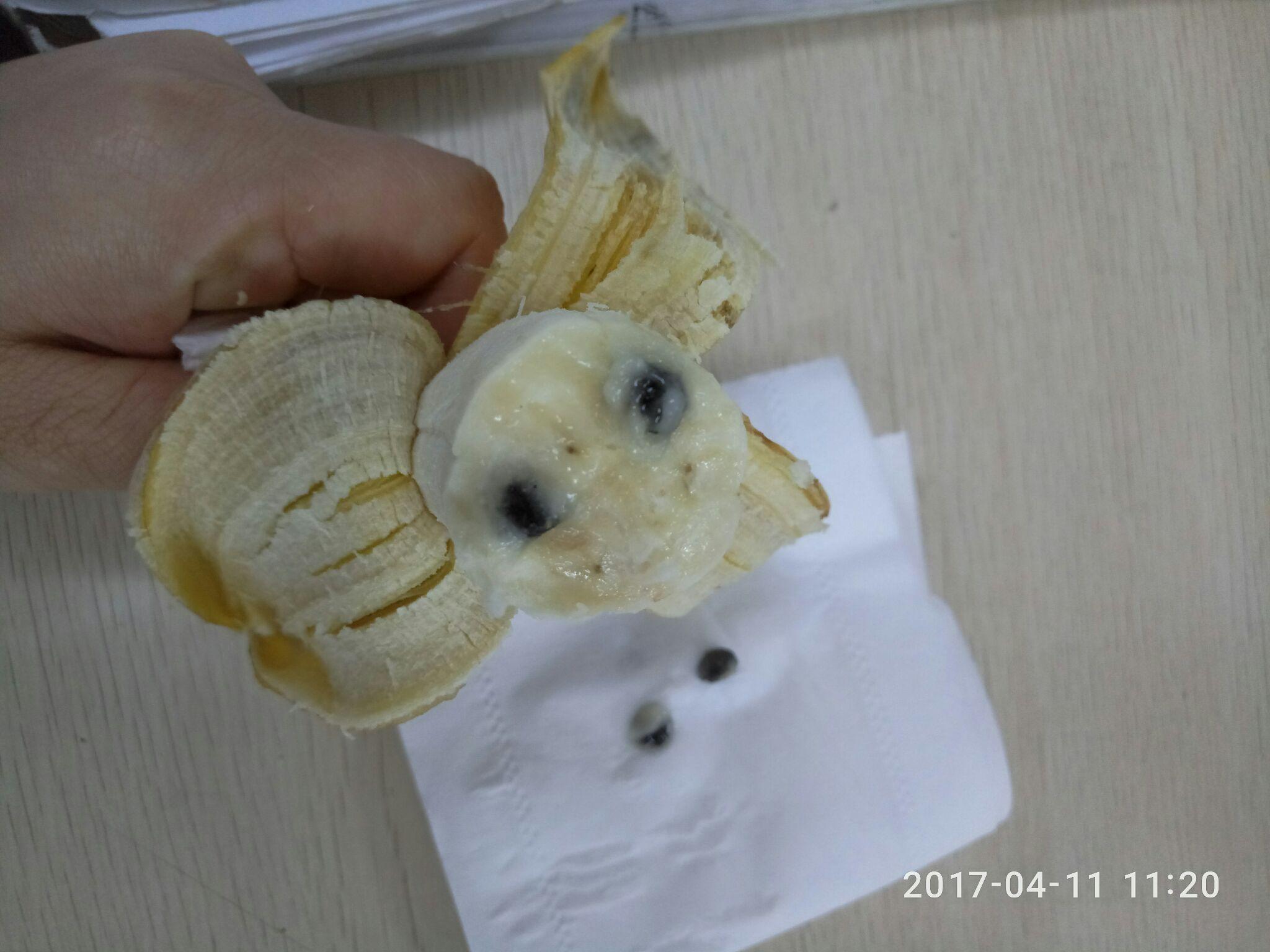 吃香蕉吃到过香蕉籽吗