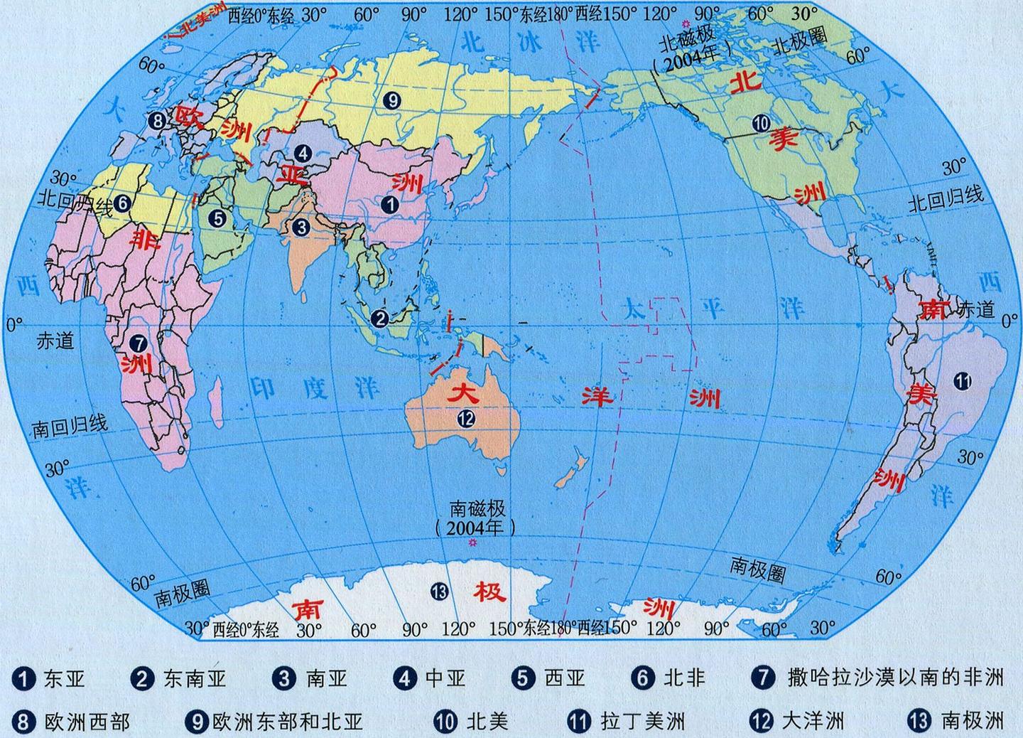世界地图全图,世界地图全图高清版,世界地图中文版全图_点力图库