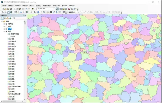 2024版有审图号的SHP行政区划 - 知乎