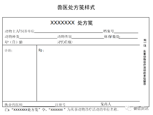 农业农村部:禁用不规范兽医处方笺,附《兽医处方格式及应用规范》等 - 知乎