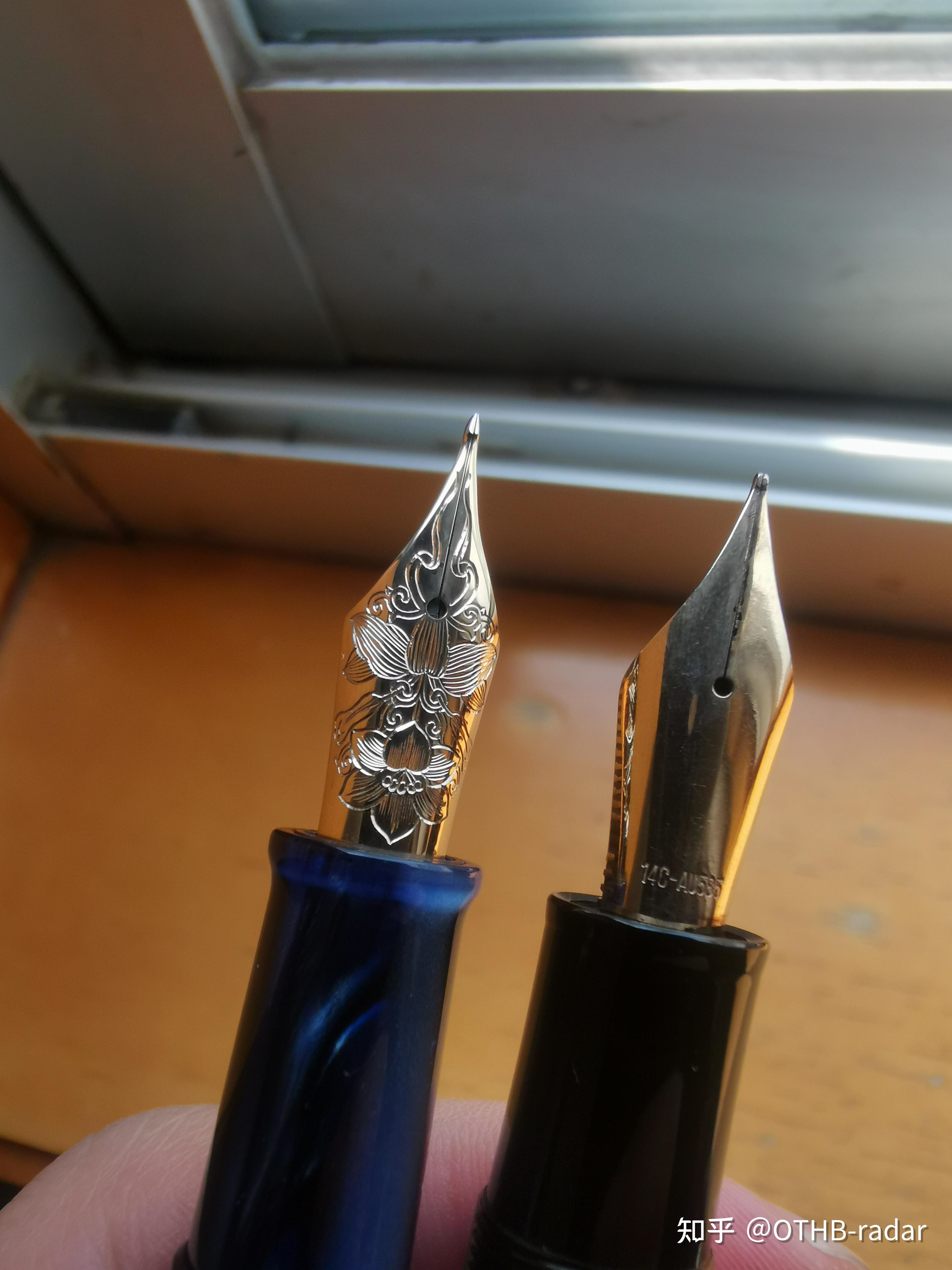 文具评测2：国产14k金全尺寸6号35mm笔尖横评 - 知乎