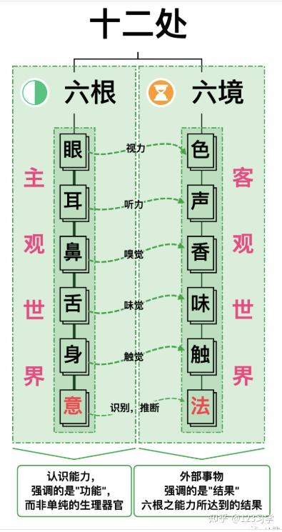读书笔记 王德峰 心经讲读 十二处 即六根加六境 - 知乎