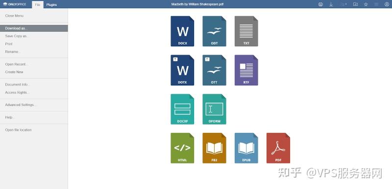 如何在Linux系统中使用 ONLYOFFICE Docs 处理PDF文件 - 知乎