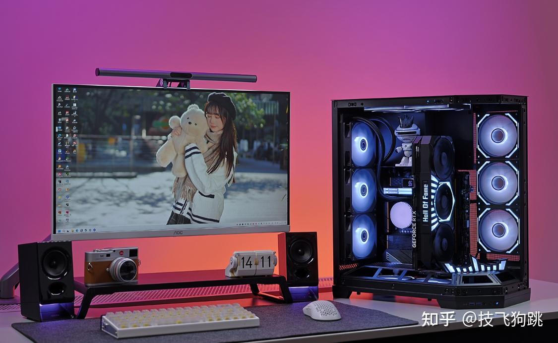 1月预算1.8W装机配置:98X3D+5070Ti名人堂+影驰空间站黑色海景房