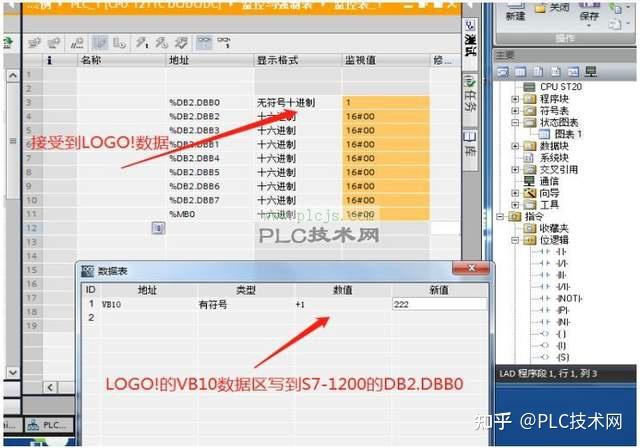 [西门子PLC] 西门子1200 、200smart、 LOGO! 实现S7通讯演示功能 - 知乎