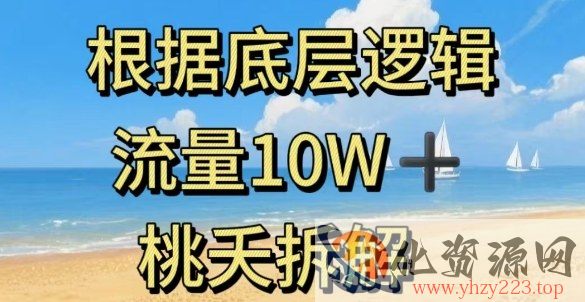 据底层逻辑，流量10W+，以安全知识科普为例