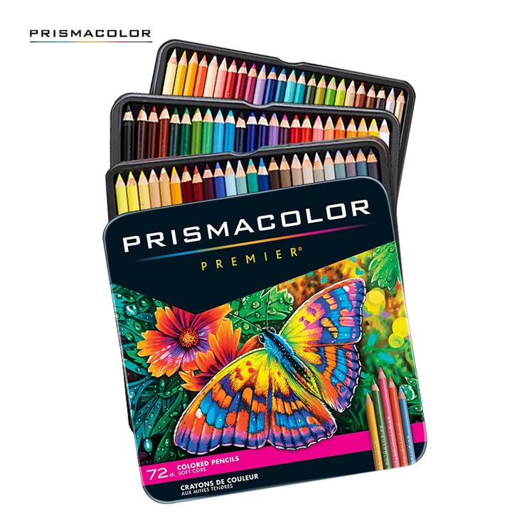 美國三福霹靂馬(prismacolor)培斯瑪彩鉛 油性彩色鉛 京東 525.00