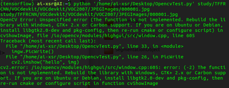 记如何解决import cv2出现的“ImportError: numpy.core.multiarray failed to import ...