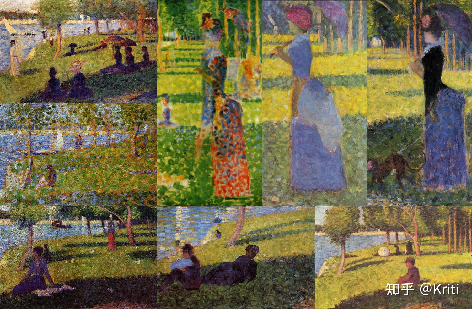 腕 | 法国后印象派画家乔治·修拉(Georges Seurat,1859~1891) - 知乎