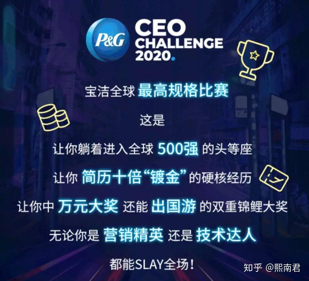 宝洁商赛是什么?值得参加吗?