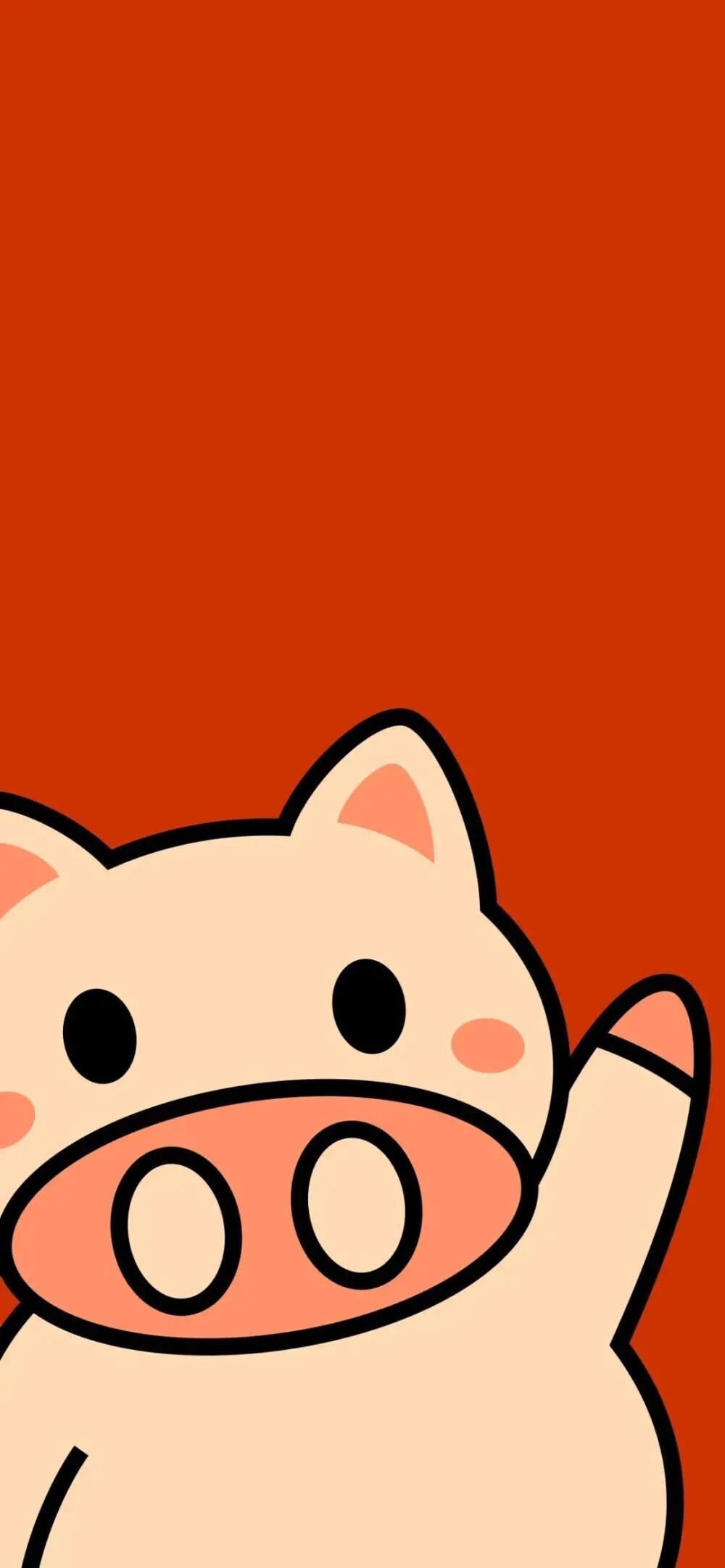 有没有可爱的猪猪手机壁纸