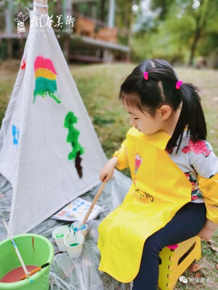 树华美术:大自然里的美术课!户外写生,将满满的春天装进画里! - 知乎