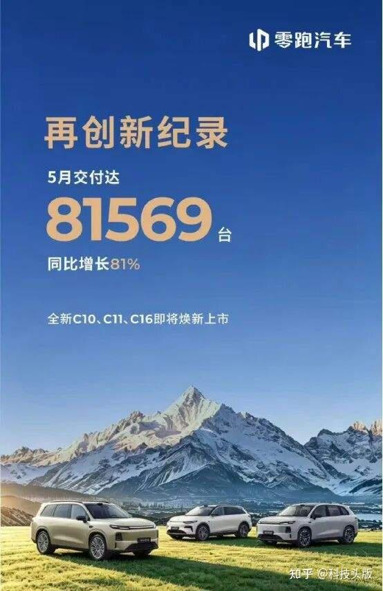 零跑汽车爆卖80000台,打脸全行业