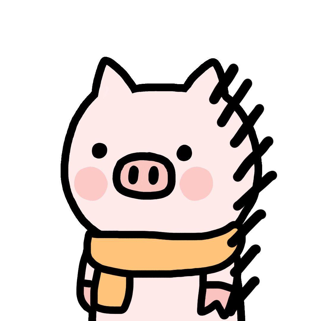 请问大家有这样的猪猪头像么无水印