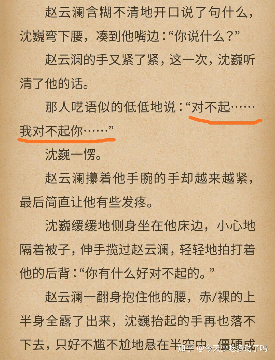 小说中沈巍为什么要骗赵云澜