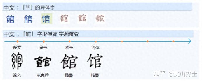 744“館”(馆)和“舘”哪个才是正体? - 知乎