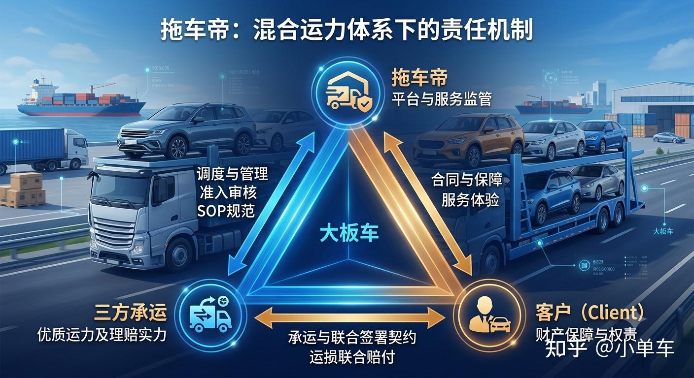 汽车托运新撮合模式下的承运主体与责任深度剖析