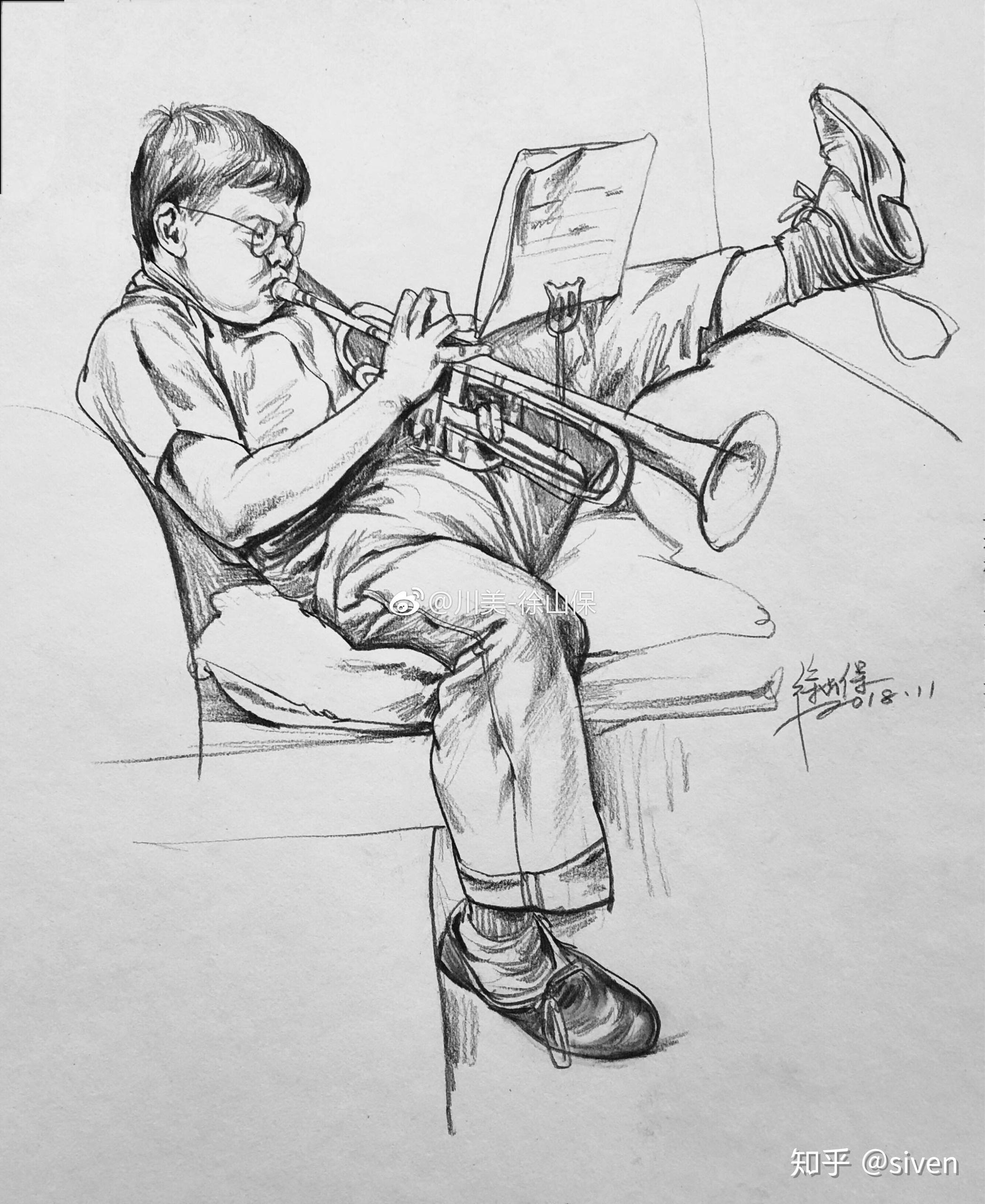 有哪些好看的速写