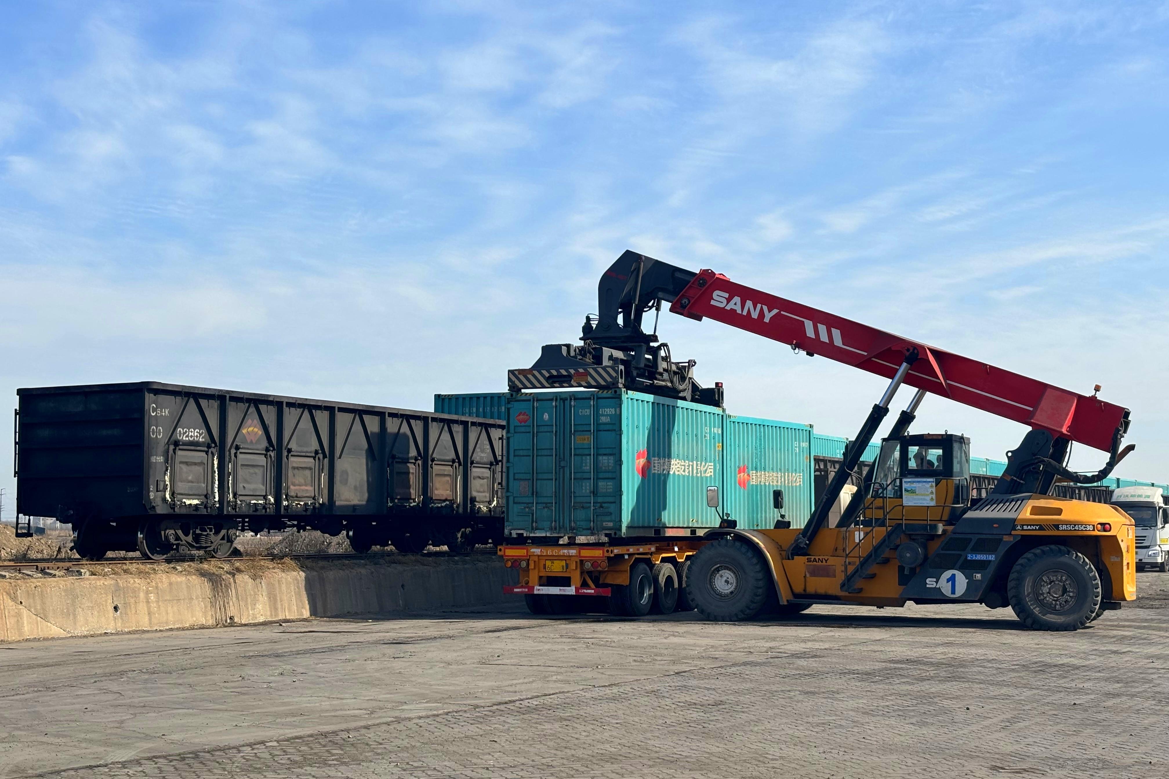 物流列车专用轮组