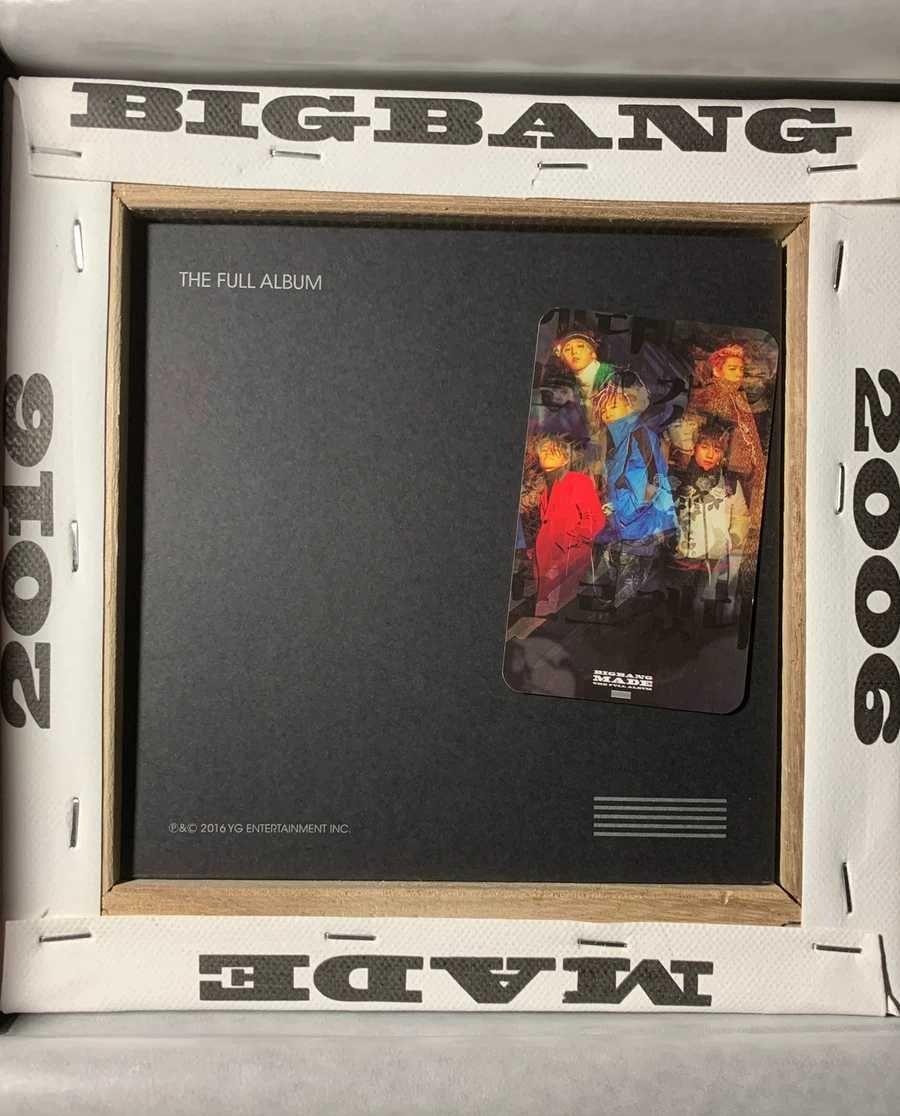 bigbang的made专辑普通版和手工版区别在哪