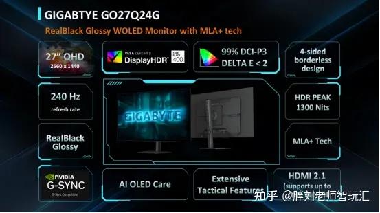 游戏老鸟推荐!技嘉GO27Q24G:新手闭眼冲老鸟稳上分的电竞显示器