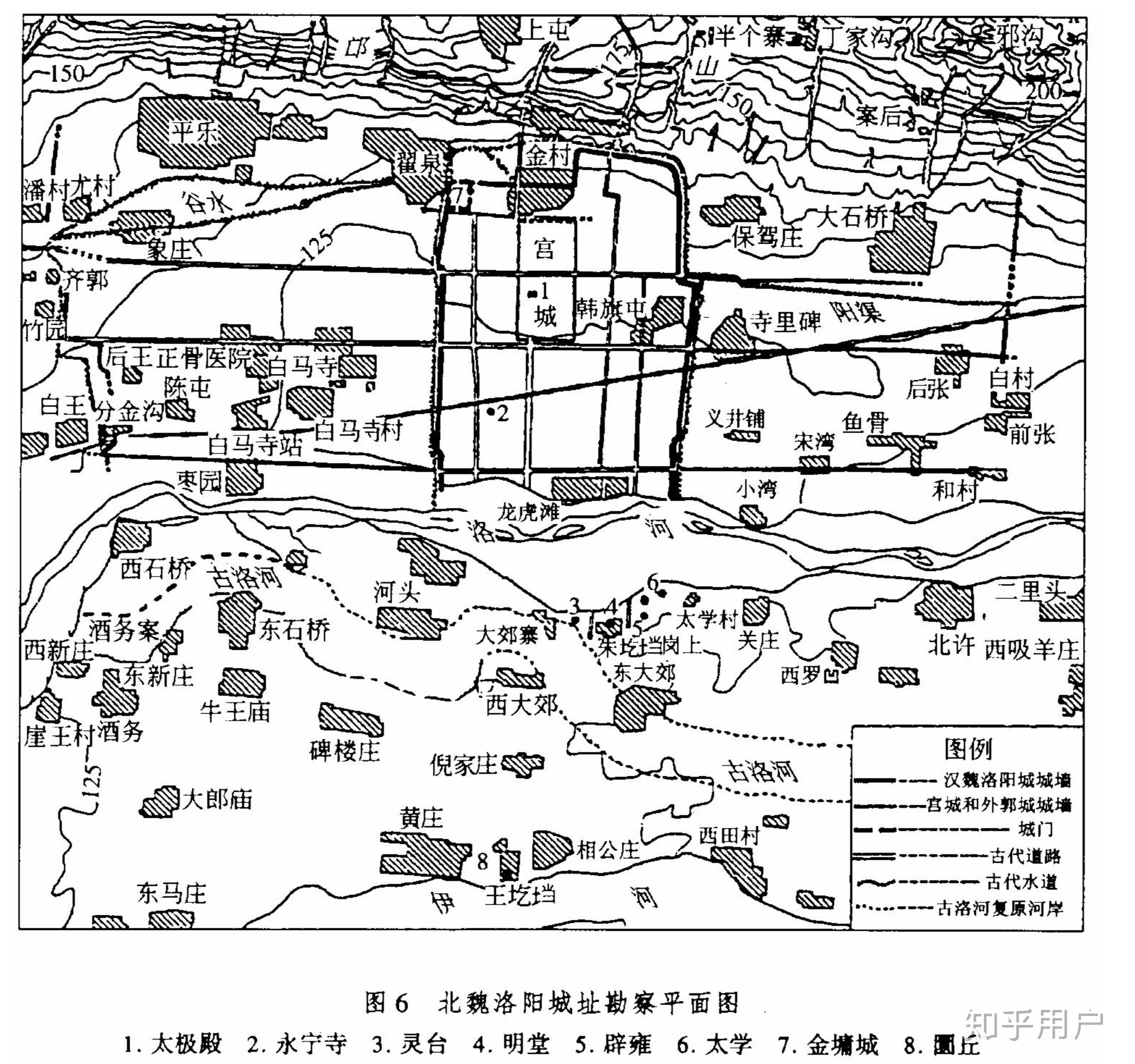 北魏洛陽城真的有100平方千米嗎當時的情況下北魏又是怎麼建造起來