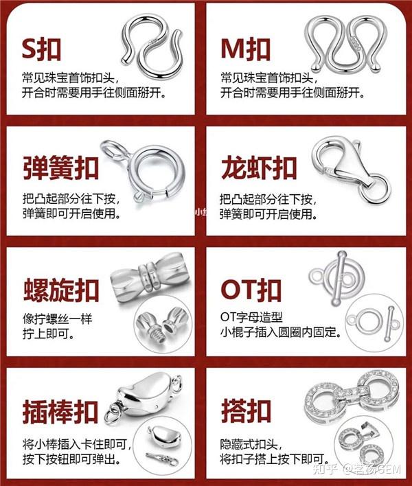 8种常见珠宝首饰扣头，日常佩戴该怎么选？ - 知乎