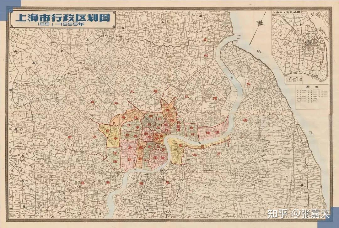 上海市行政区划的变迁 - 知乎