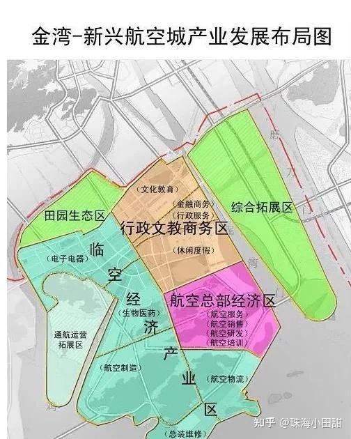 而对于珠海来说,金湾就是可以承载外溢需求的区域,其中金湾的航空新城