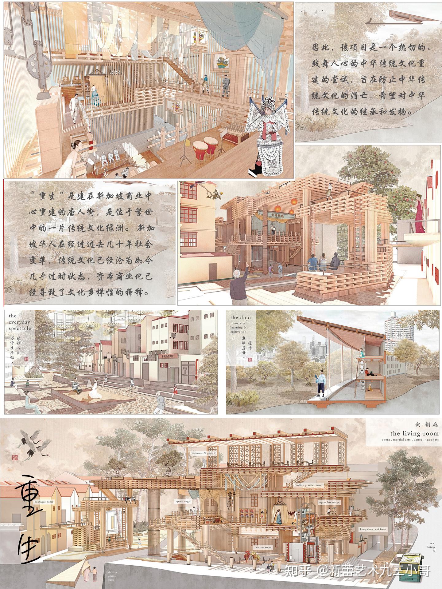 【环艺作品赏析】考研快题&作品集&毕设展板 - 知乎