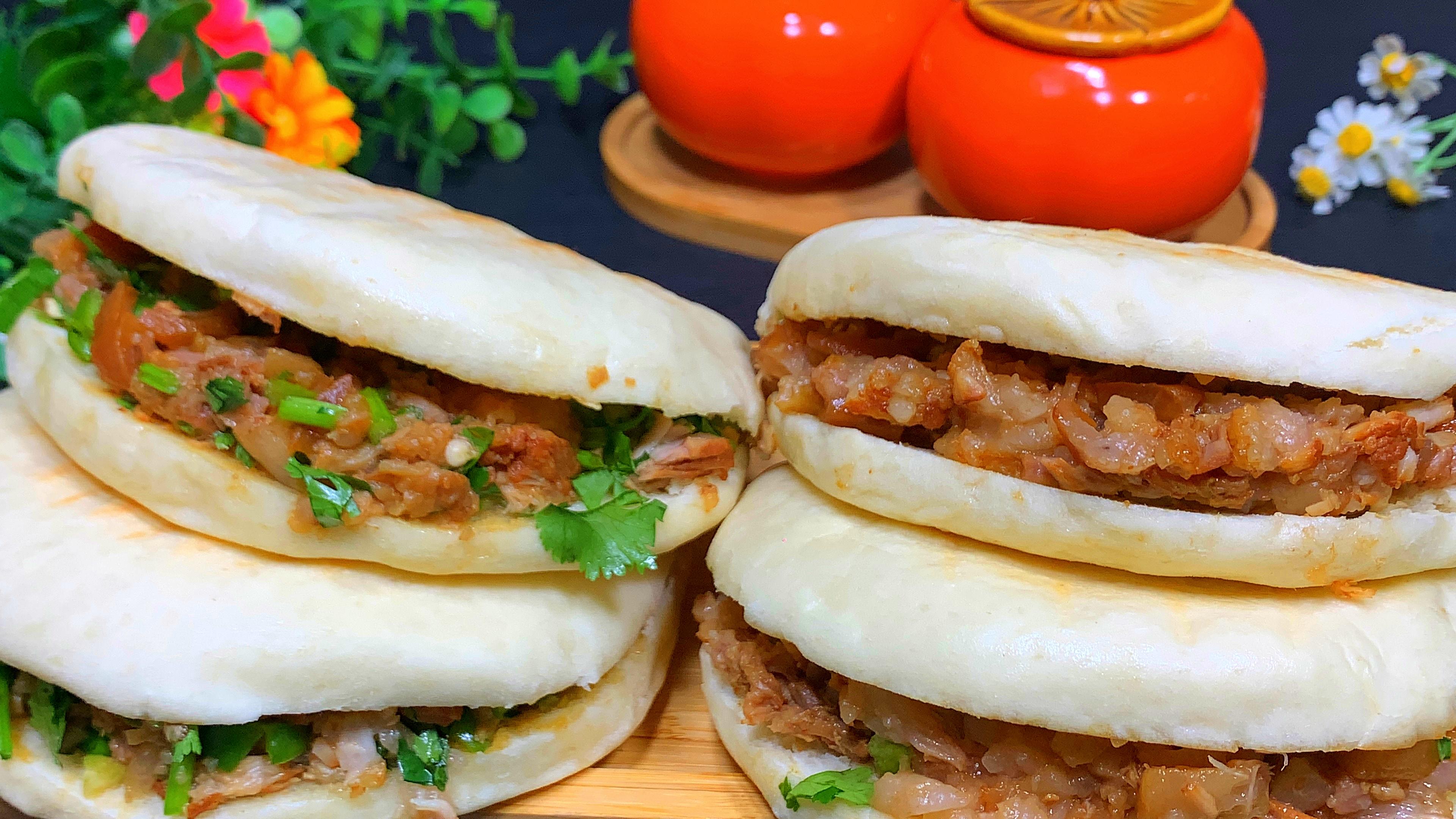 图片[4]-L25959北方经典肉夹馍饼皮卤肉全套标准化制作教程-简创库网