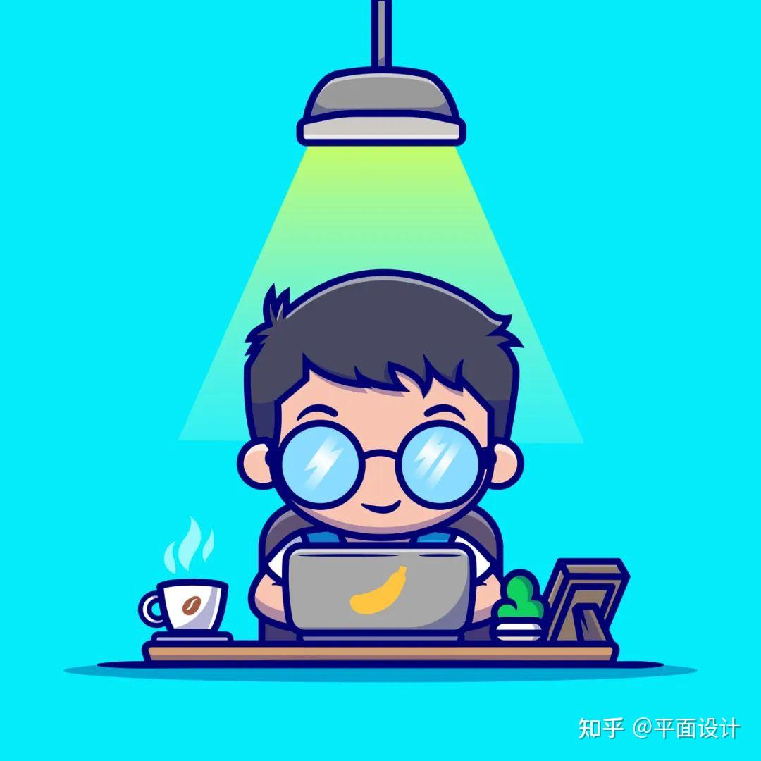 卡通角色插画设计 - 知乎