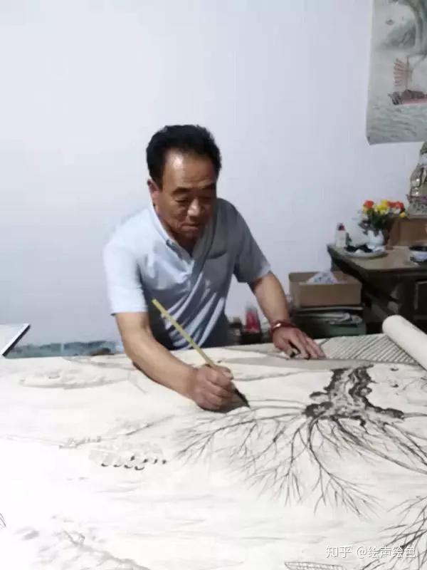 书画名家张凤选——气势宏大，气韵生动 - 知乎