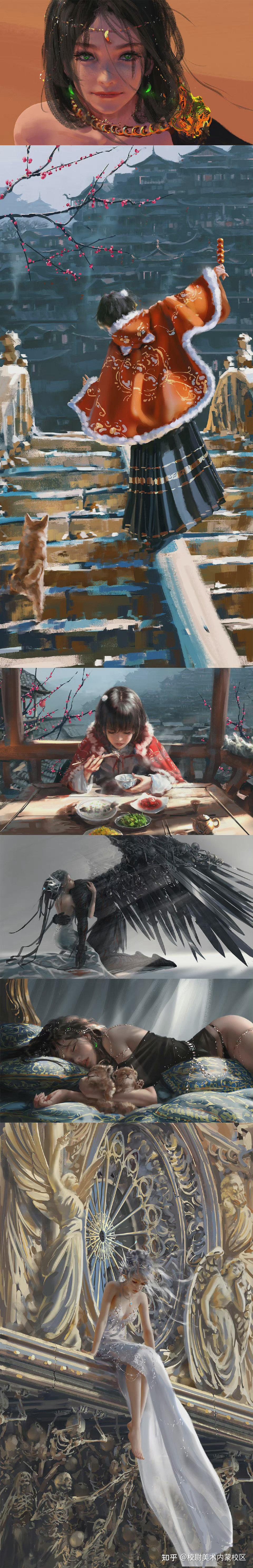 校尉美术内蒙校区 | 邀您欣赏美轮美奂的插画作品 - 知乎