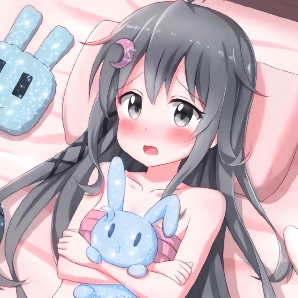有没有抱着兔子的情侣头像? - 知乎