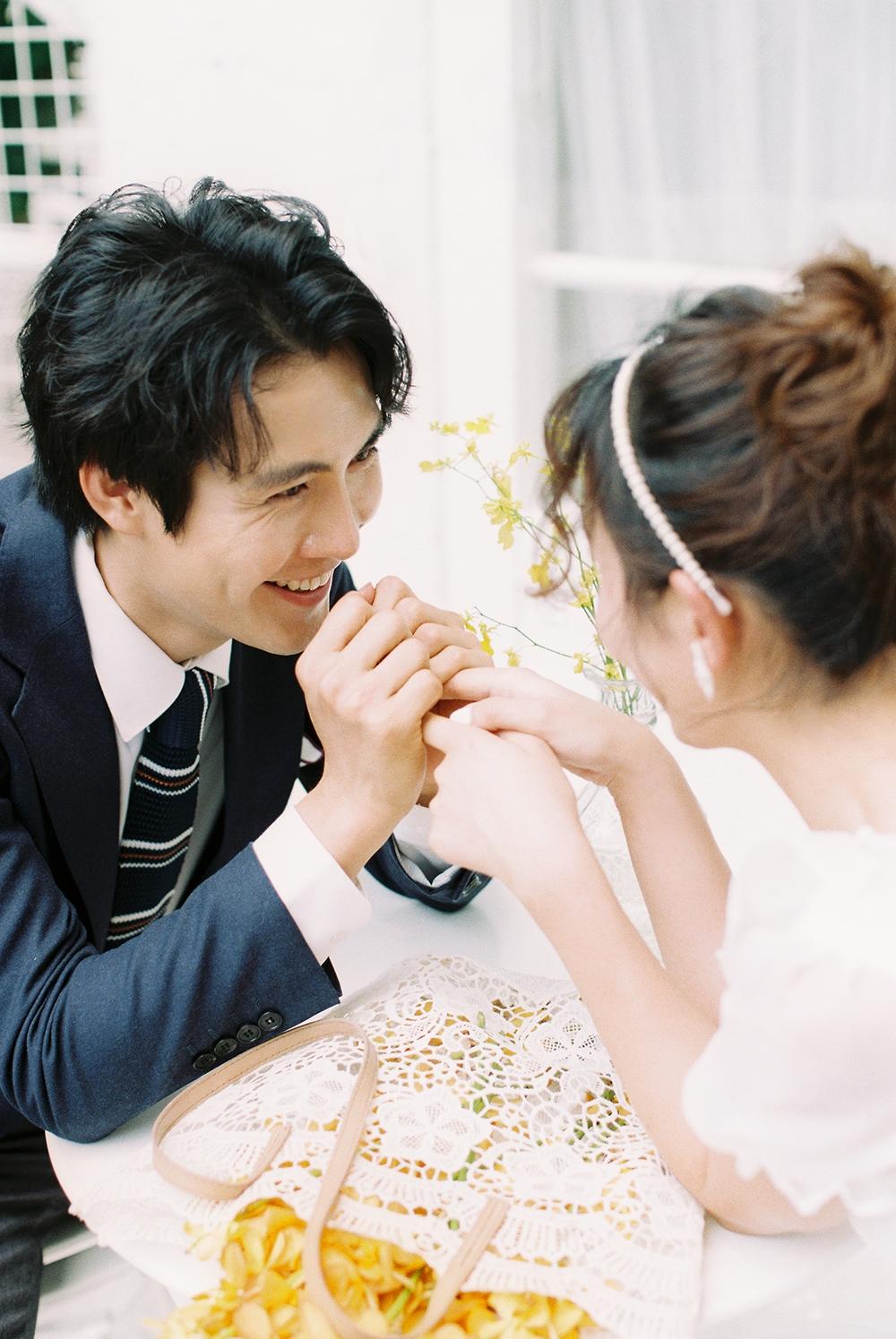 拍婚纱照时的表情注意点