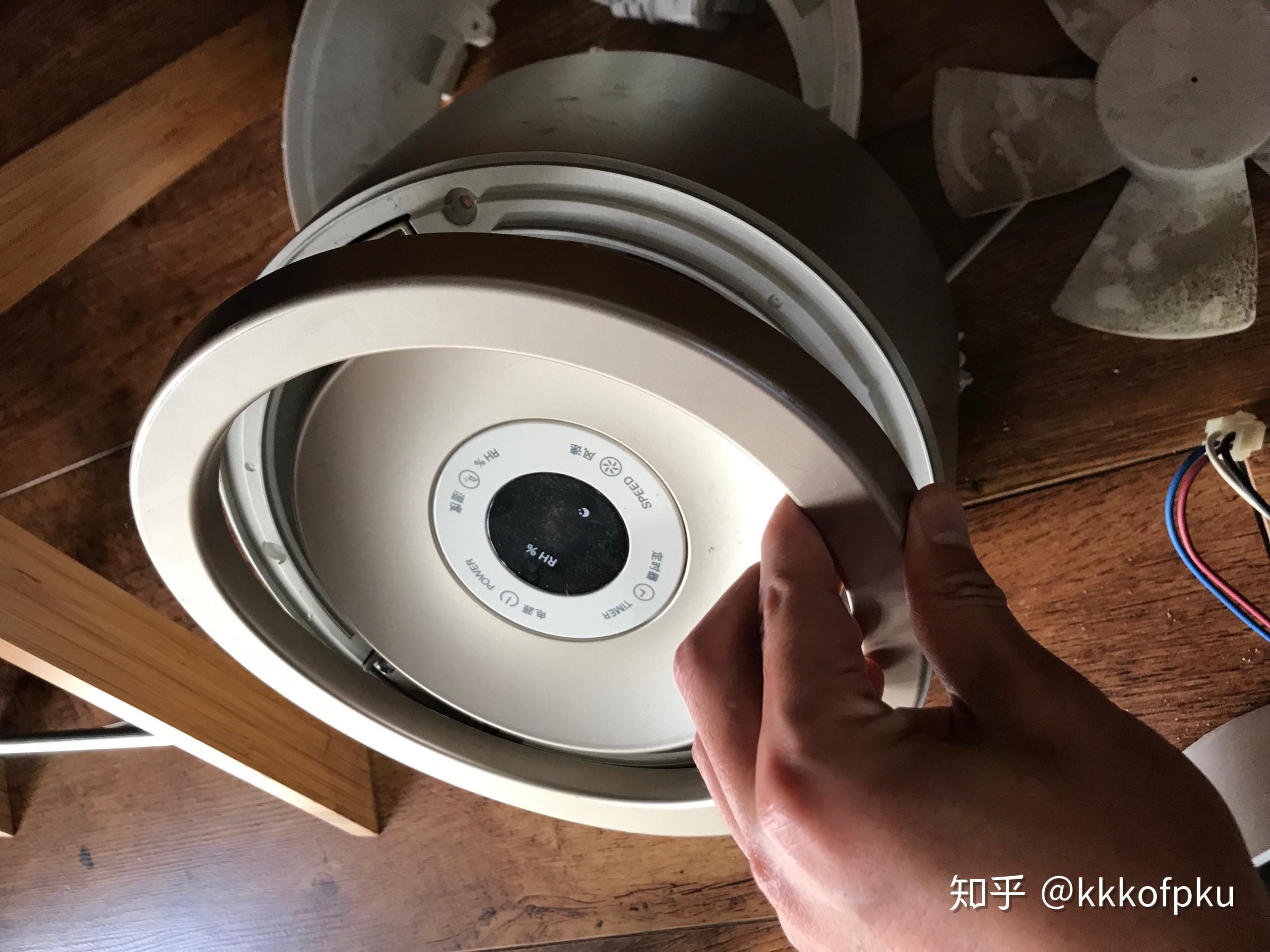 飞利浦加湿器hu4801内部风扇如何拆解