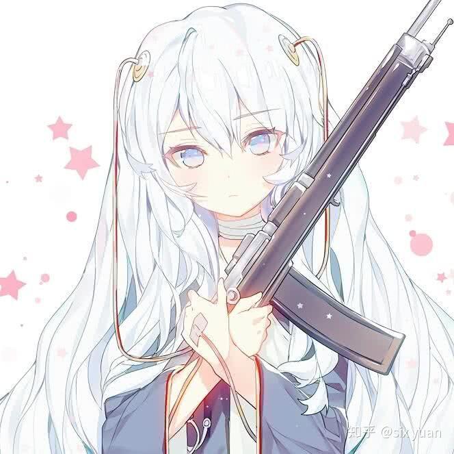 有没有一些拿着枪的动漫头像? - 知乎