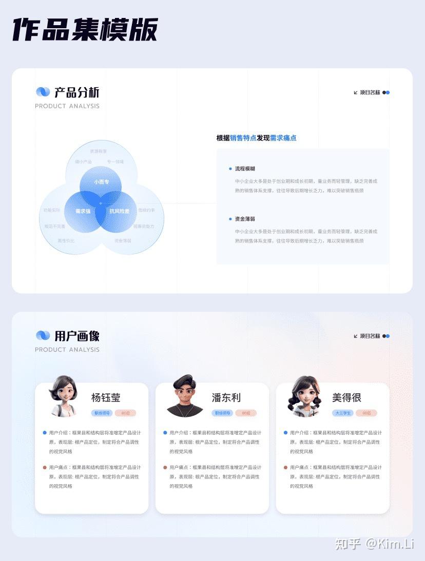 B端UX/UI设计面试作品集分层源文件figma&sketch模板 - 知乎