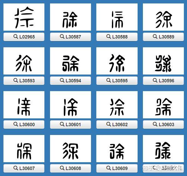 徐-汉字的艺术与中华姓氏文化荀卿庠整理 - 知乎