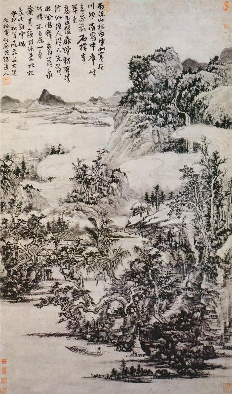 清初四大画僧，桃花源里的画家髡残- 知乎