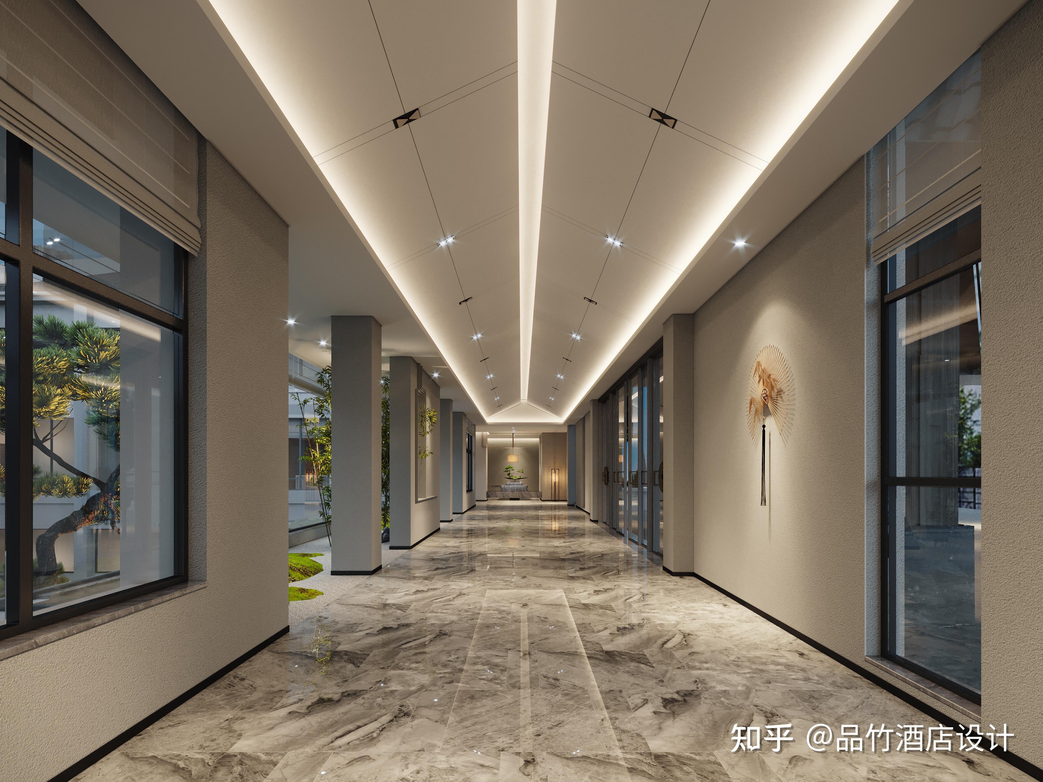 酒店设计中大堂总台的设计要求 - 知乎