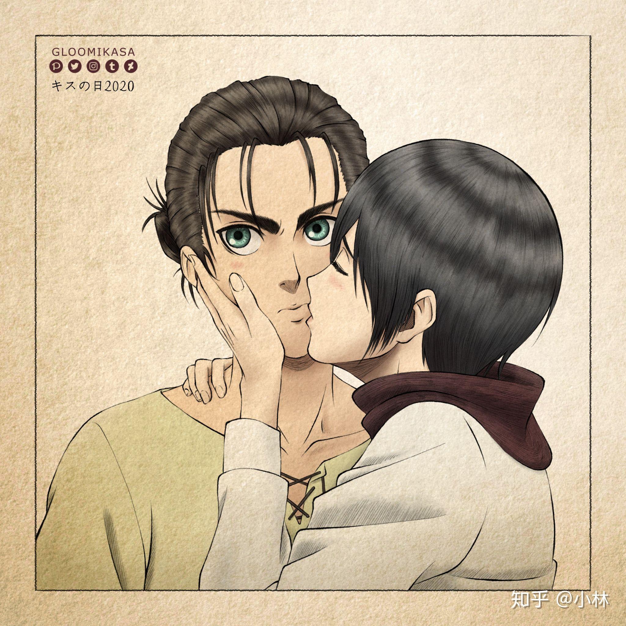 有哪些三笠艾伦发糖狗粮图