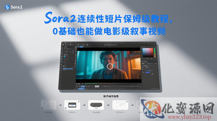Sora2连续性短片保姆级教程，0基础也能做电影级叙事视频