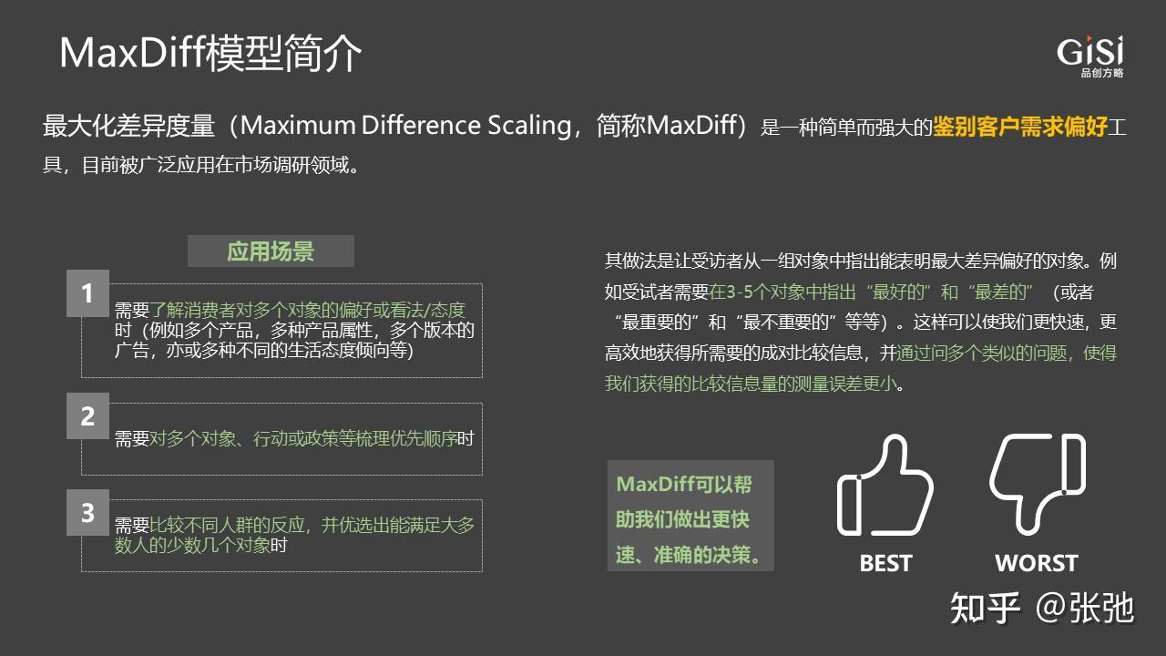 【模型故事】最大化差异测量 Max-Diff - 知乎