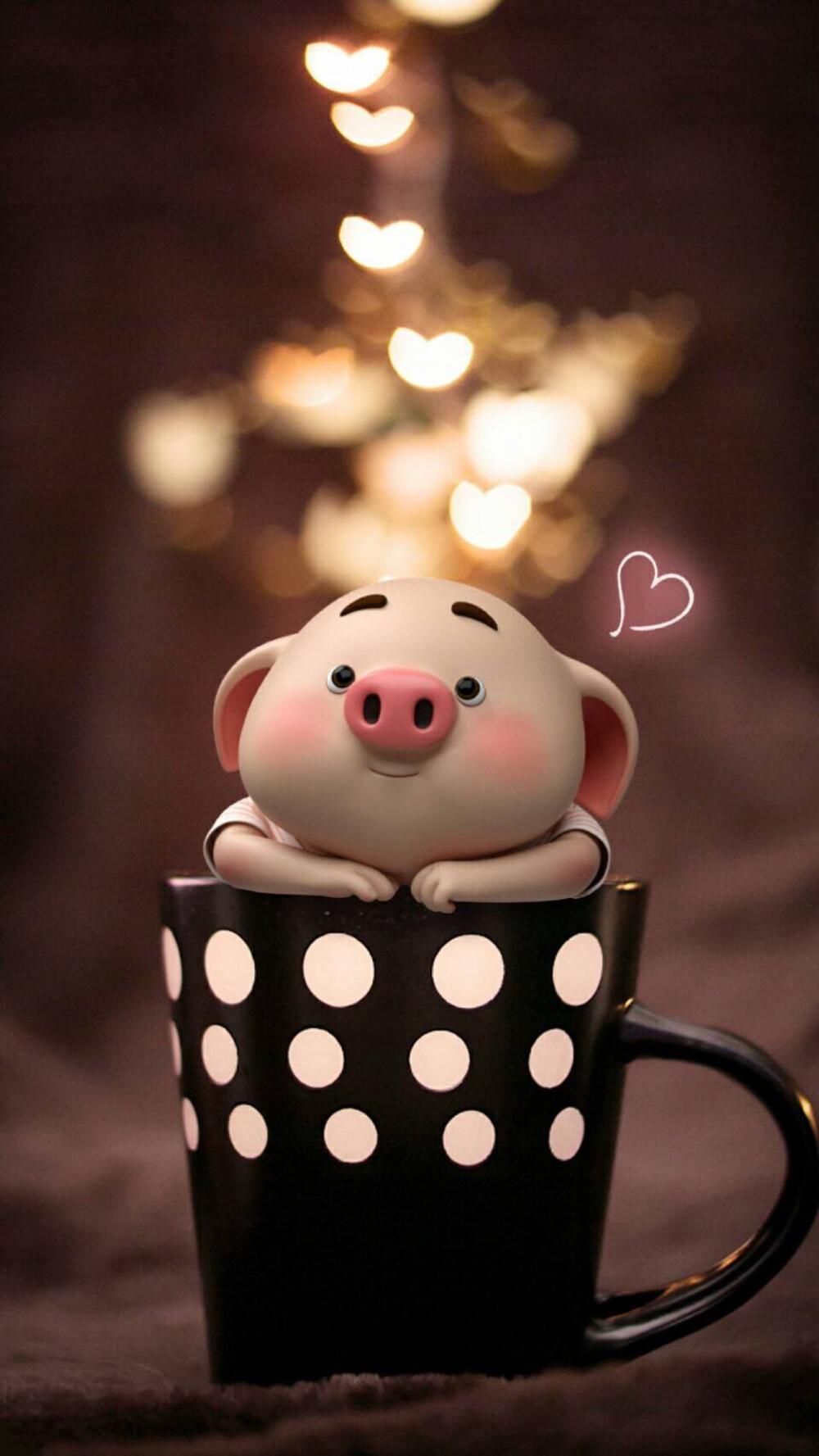 有没有可爱的猪猪手机壁纸? - 知乎