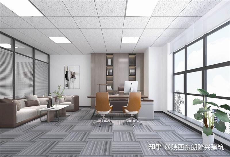 陕西共享办公室装修设计,写字楼装修,办公空间装修 - 知乎