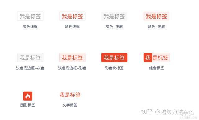 UI设计中标签设计总结 - 知乎